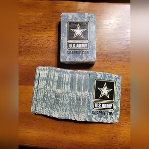 Go Army Playing Cards